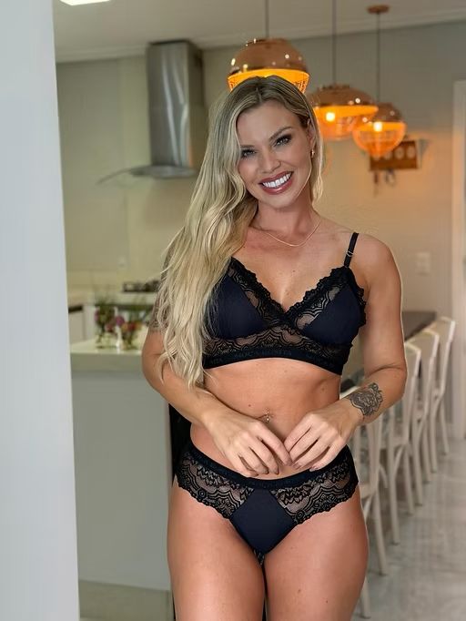 Conjunto Bralette de Renda