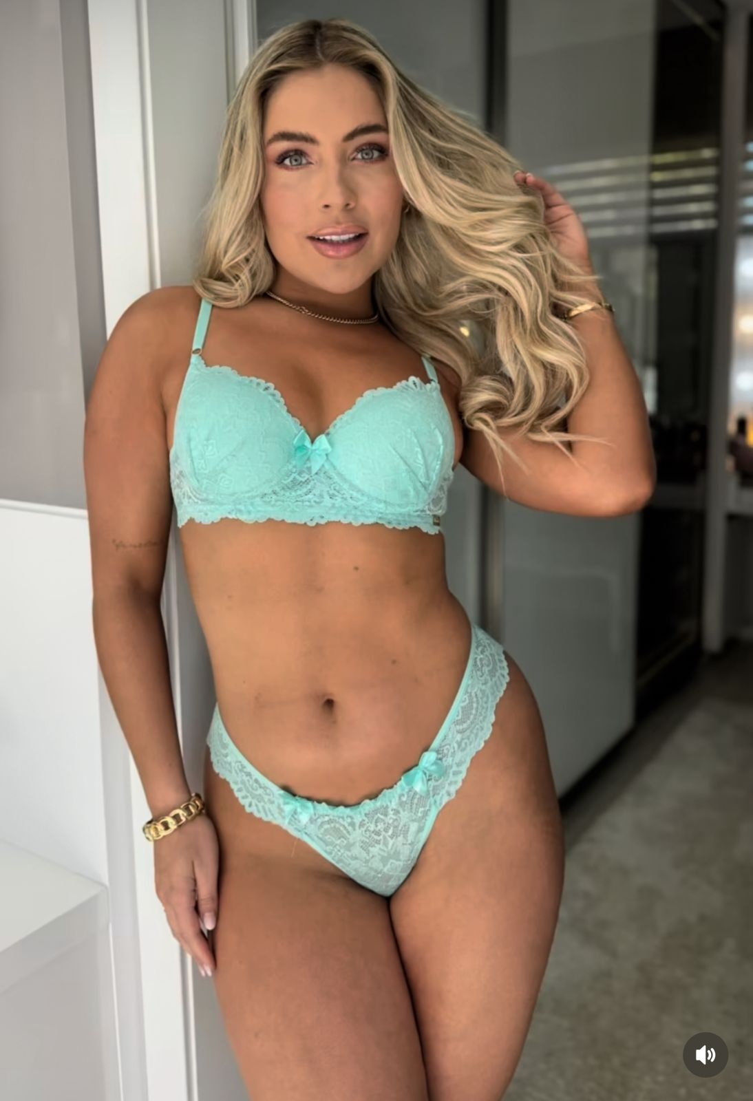 Conjunto Verde Água (Tiffany)